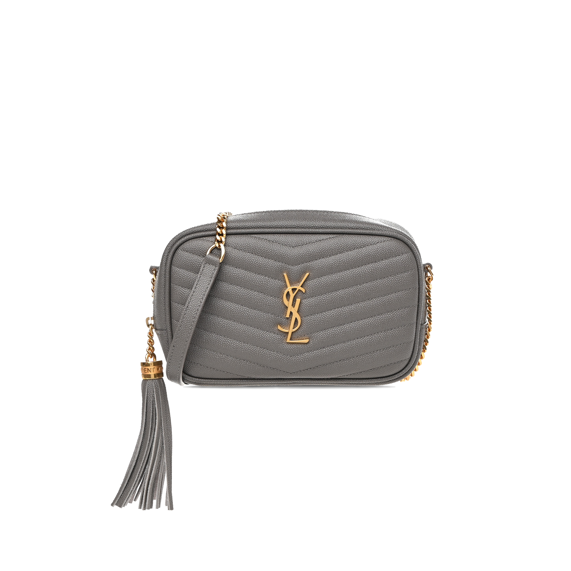 Y*L mini lou quilted camera bag natural grey 1203358 (19*10.5*5cm)